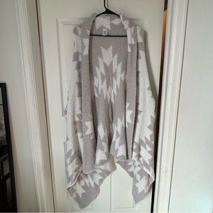 Cozy Gray Patterned Women's Sweater